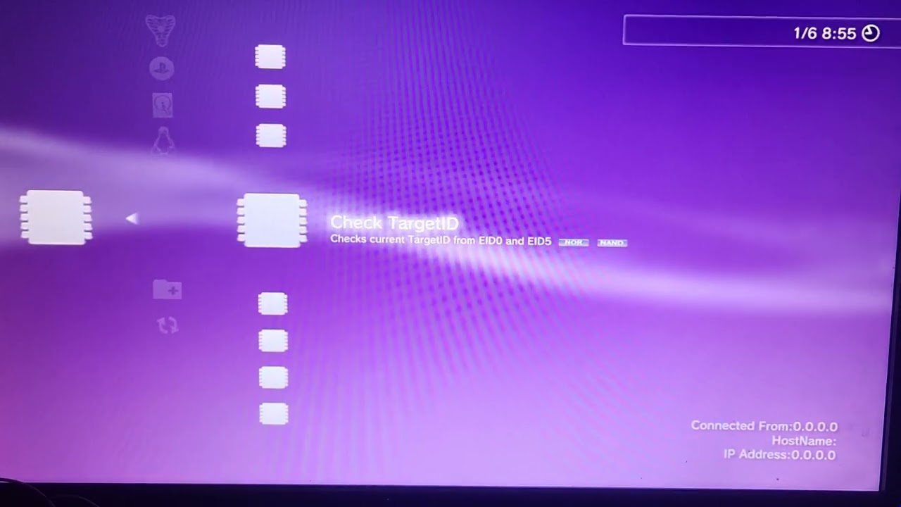 PS3 Evilnat 4.90 CFW on Converted GEX on DECH-2500 Test