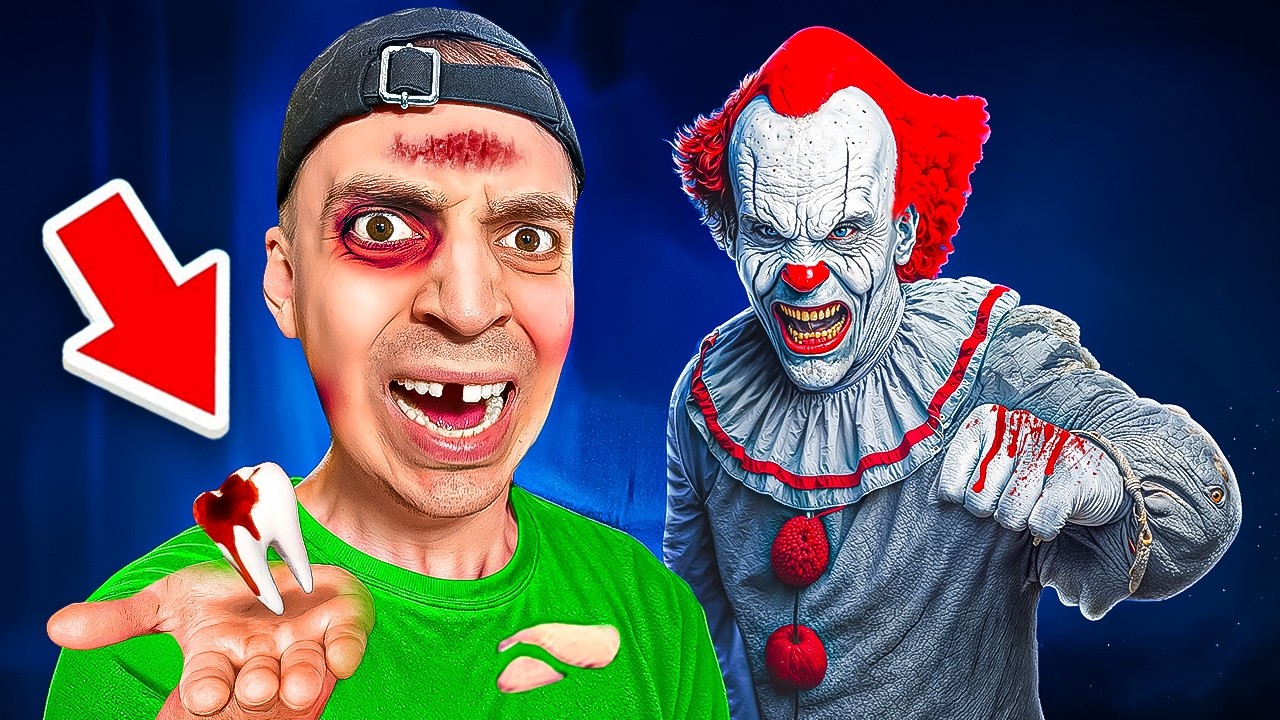 HORROR CLOWN hat mir das ANGETAN! 😭 (Z&auml;hne&nbsp;verloren)
