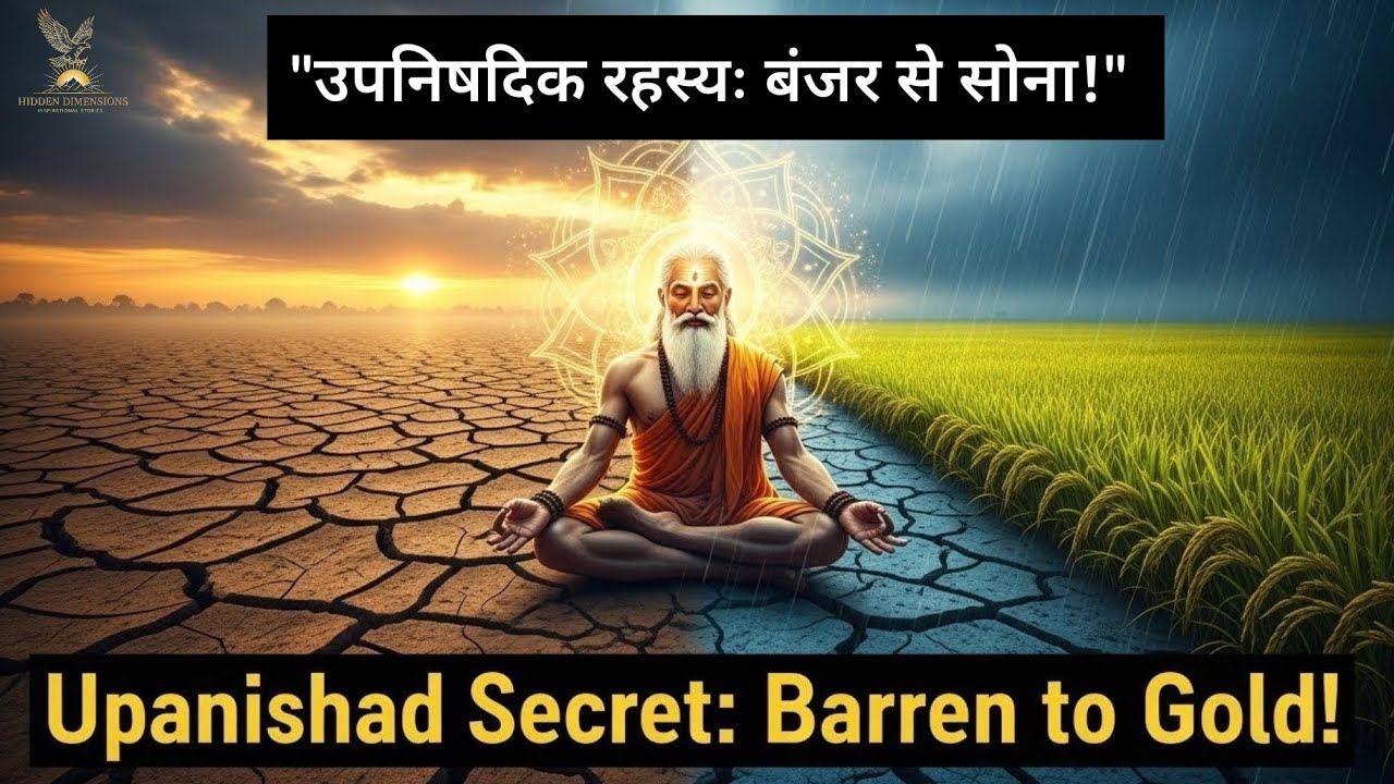 उपनिषदिक रहस्यः बंजर भूमि से सोना ? | Aham Brahmasmi Power 
