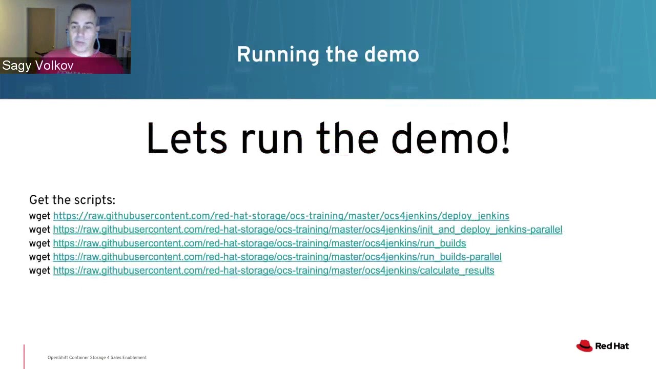 Workload Demo: Jenkins (CI/CD) on OpenShift 4 with OpenShift Container Storage 4