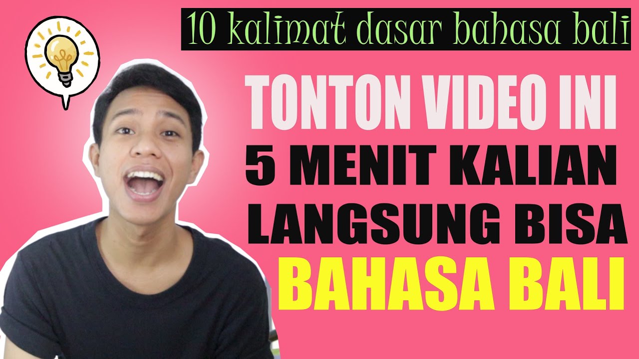 Mau Liburan Ke Bali ? Kalian Wajib Kuasai 10 Kalimat Dasar Bahasa Bali ini !