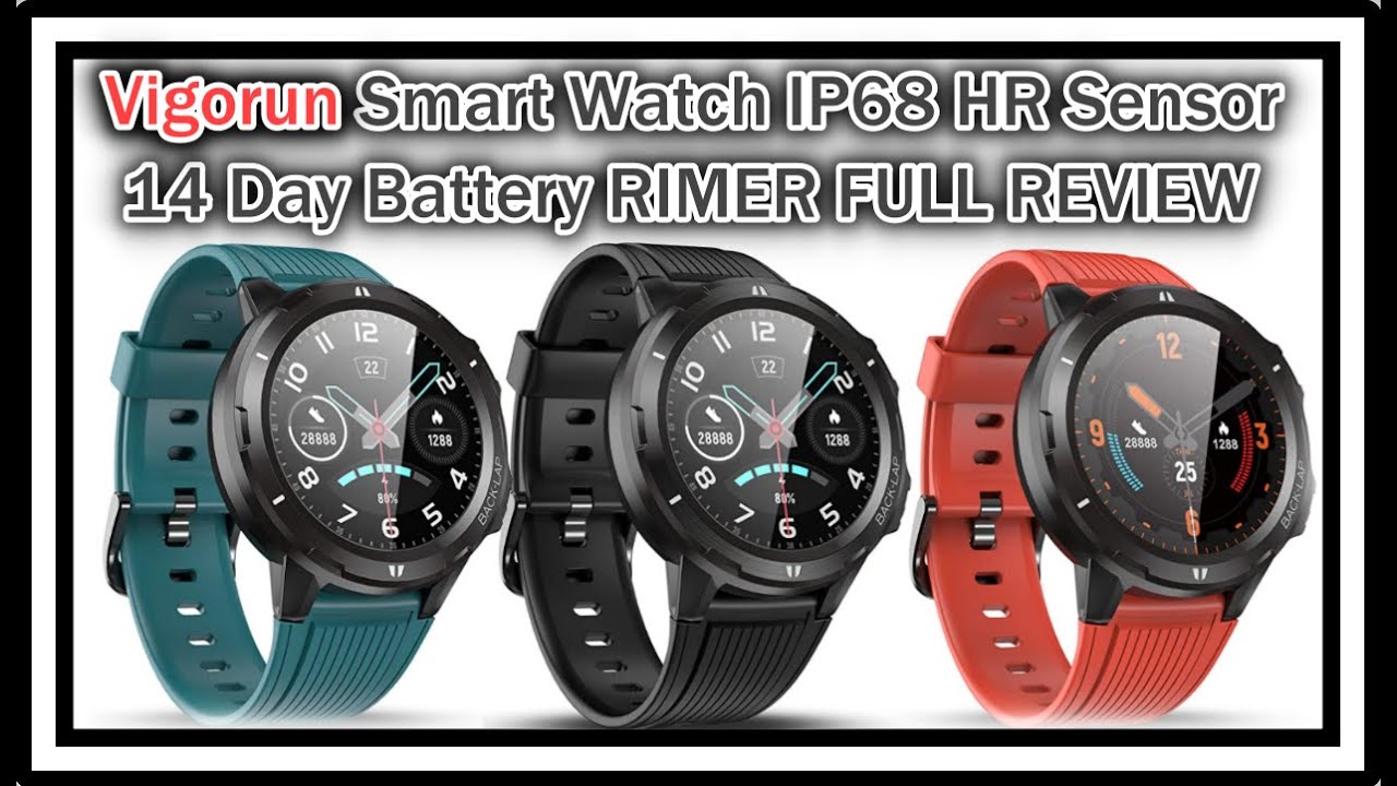 Vigorun Smart Watch ID216 (Same As UMIDIGI UWatch GT and LETSCOM Smart Watch!) REVIEW