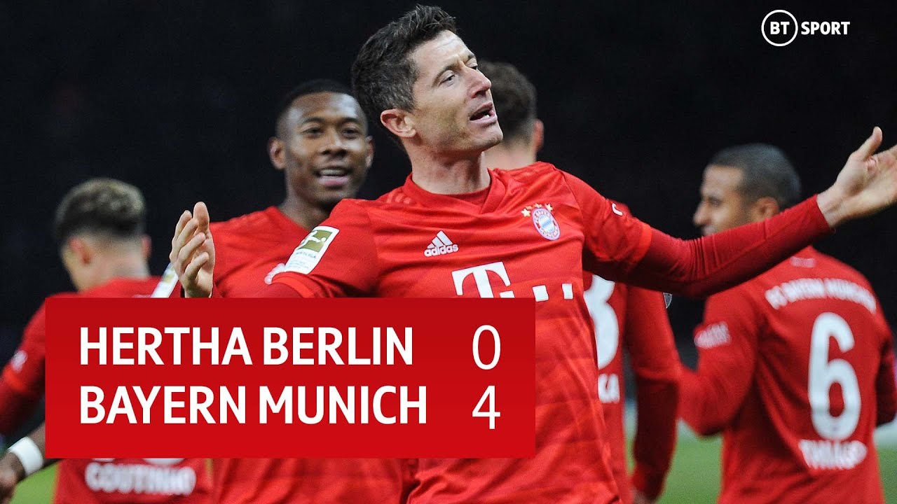 Hertha Berlin vs Bayern Munich (0-4) | Bundesliga Highlights