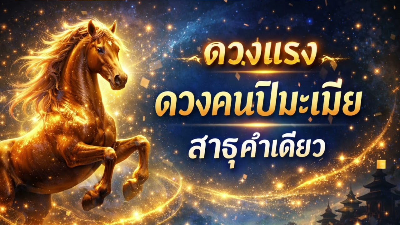 ดวงเศรษฐี ดวงแรง คนปีมะเมีย