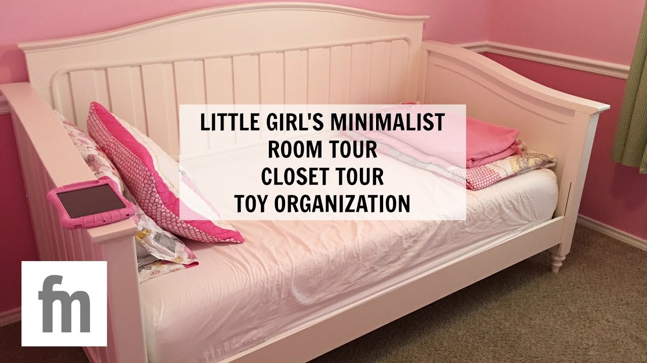 LITTLE GIRL'S MINIMALIST ROOM TOUR | CLOSET TOUR | TOY ORGANIZATION | FAMILY MINIMALISM