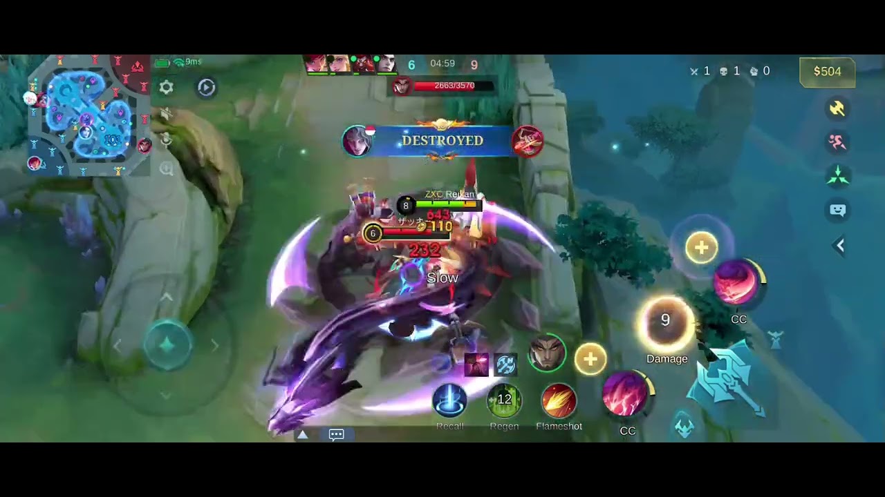 Arlott Flameshot pagi-pagi ketemu party Top Global Leomord + Top Indonesia Mino!?