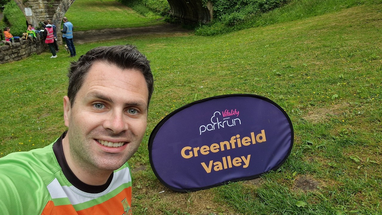 Greenfield Valley Parkrun - What goes down, must come up...