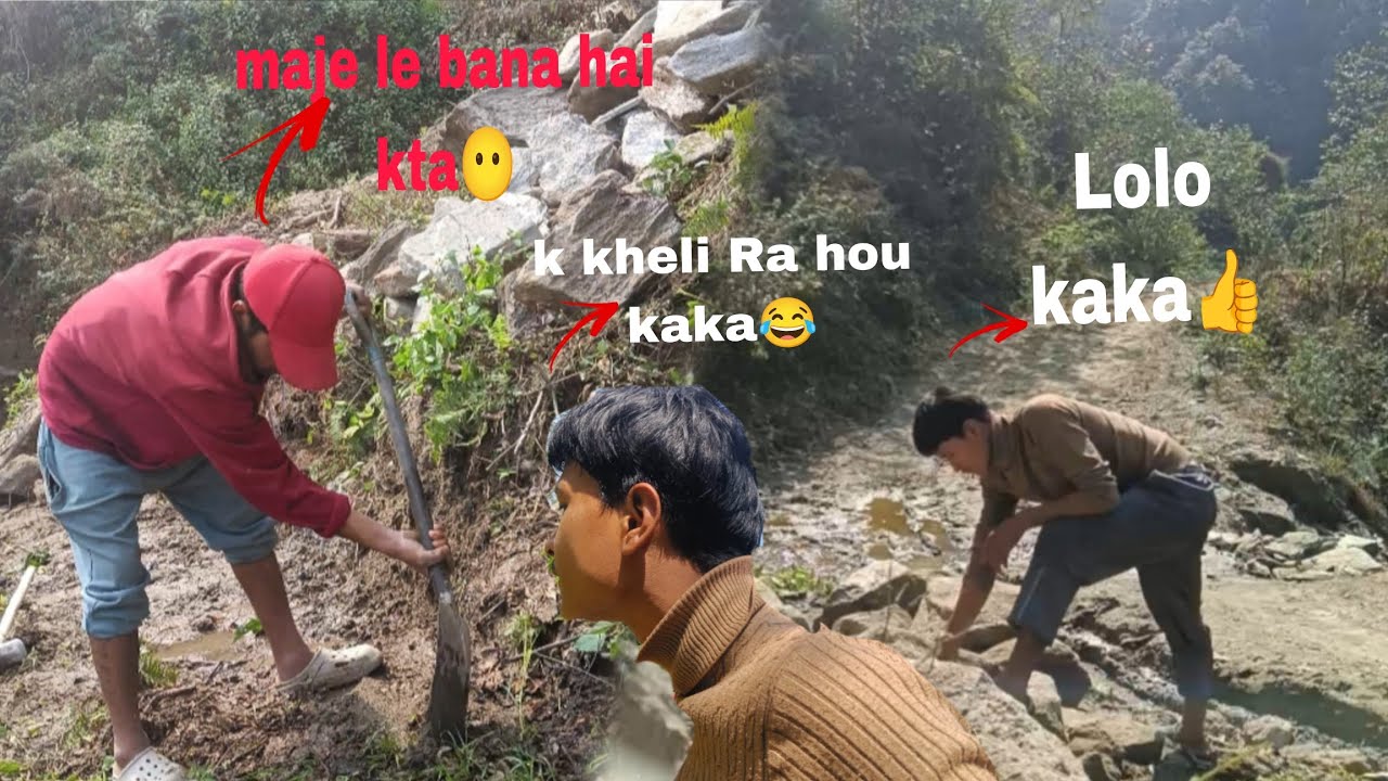 Gadi ma dhunga halna bato banaudeii👍!!