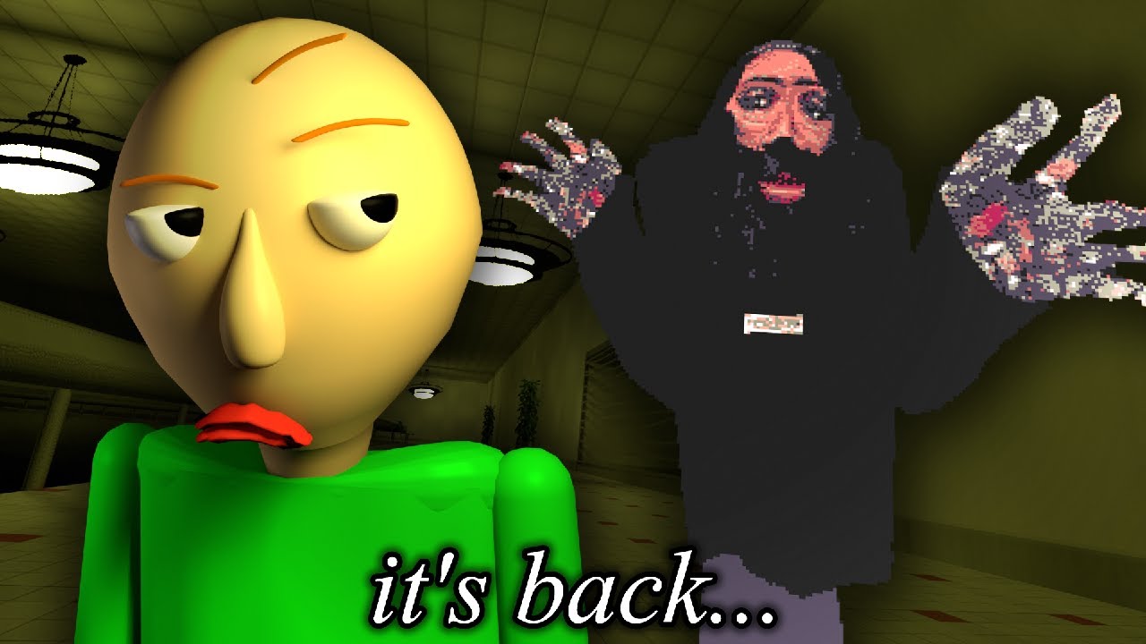 Он вернулся... (ОБНОВЛЕНИЕ The Rolling Giant v0.11) | МОД Baldi's Basics Plus