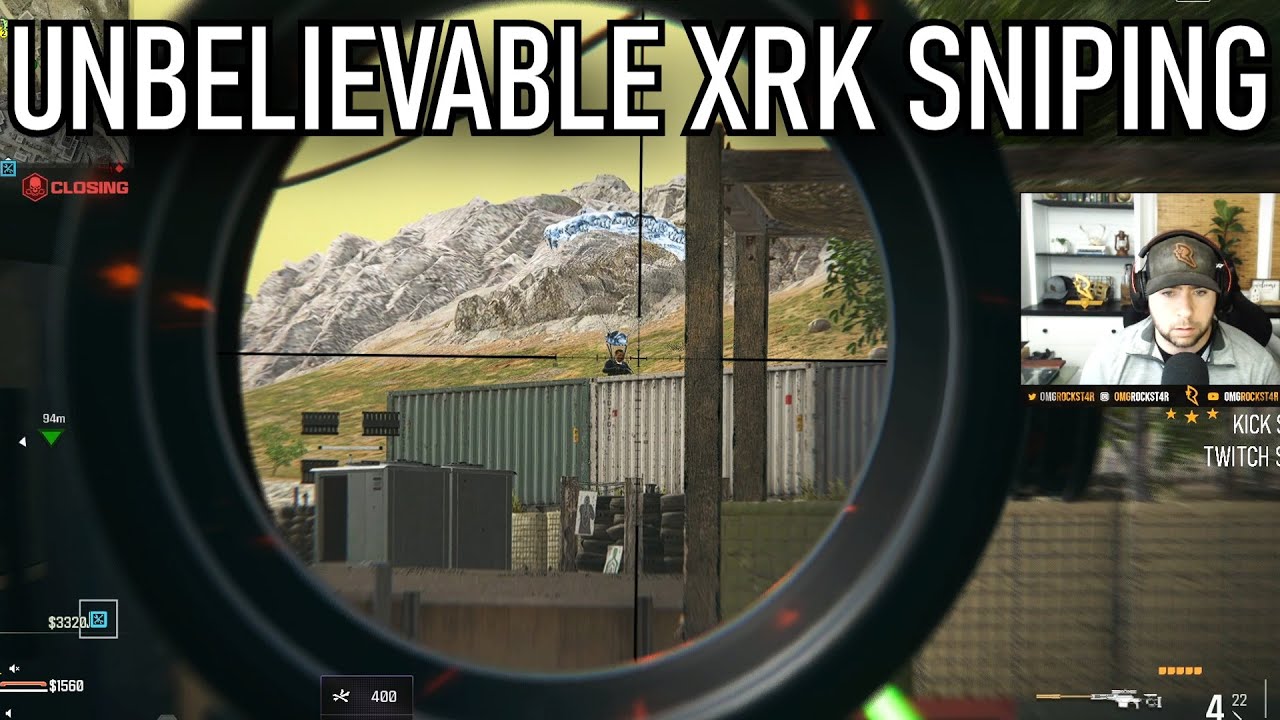 UNBELIEVABLE SNIPING with the XRK STALKER in WARZONE!