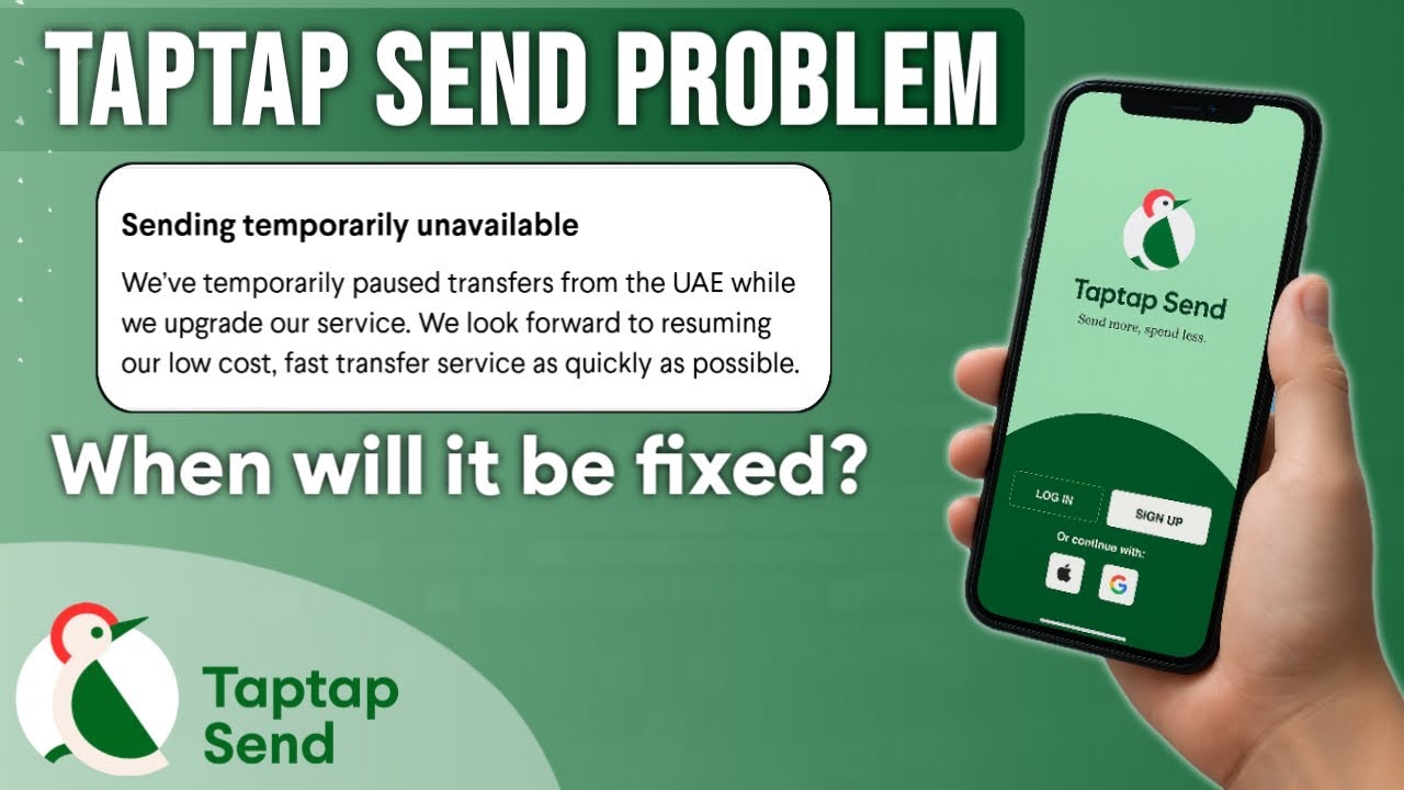 Taptap Send UAE Transfer Issue Explained | Taptap Send Temporarily Unavailable Ka Reason Kya Hai