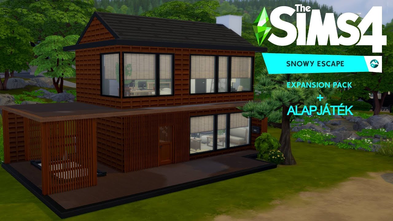 The Sims 4: Snowy Escape + Alapjáték Házépítés