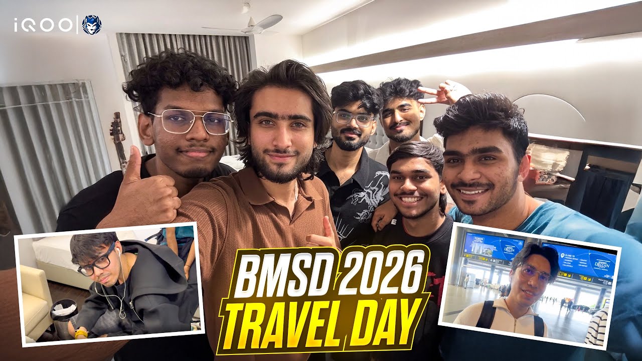 BMSD Travel Vlog | iQOORGExLovish 