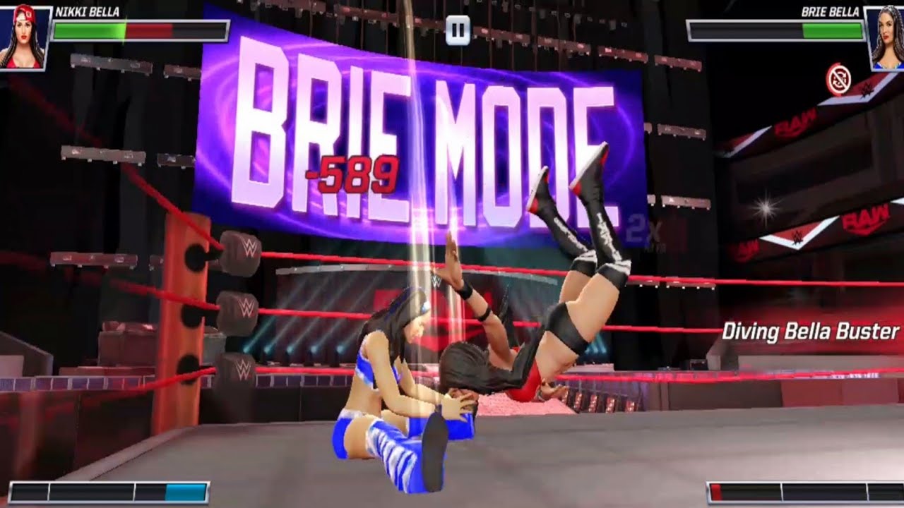 Nikka Bella vs Brie Bella |WWE Mayhem| Gameplay| #RoutineGamer
