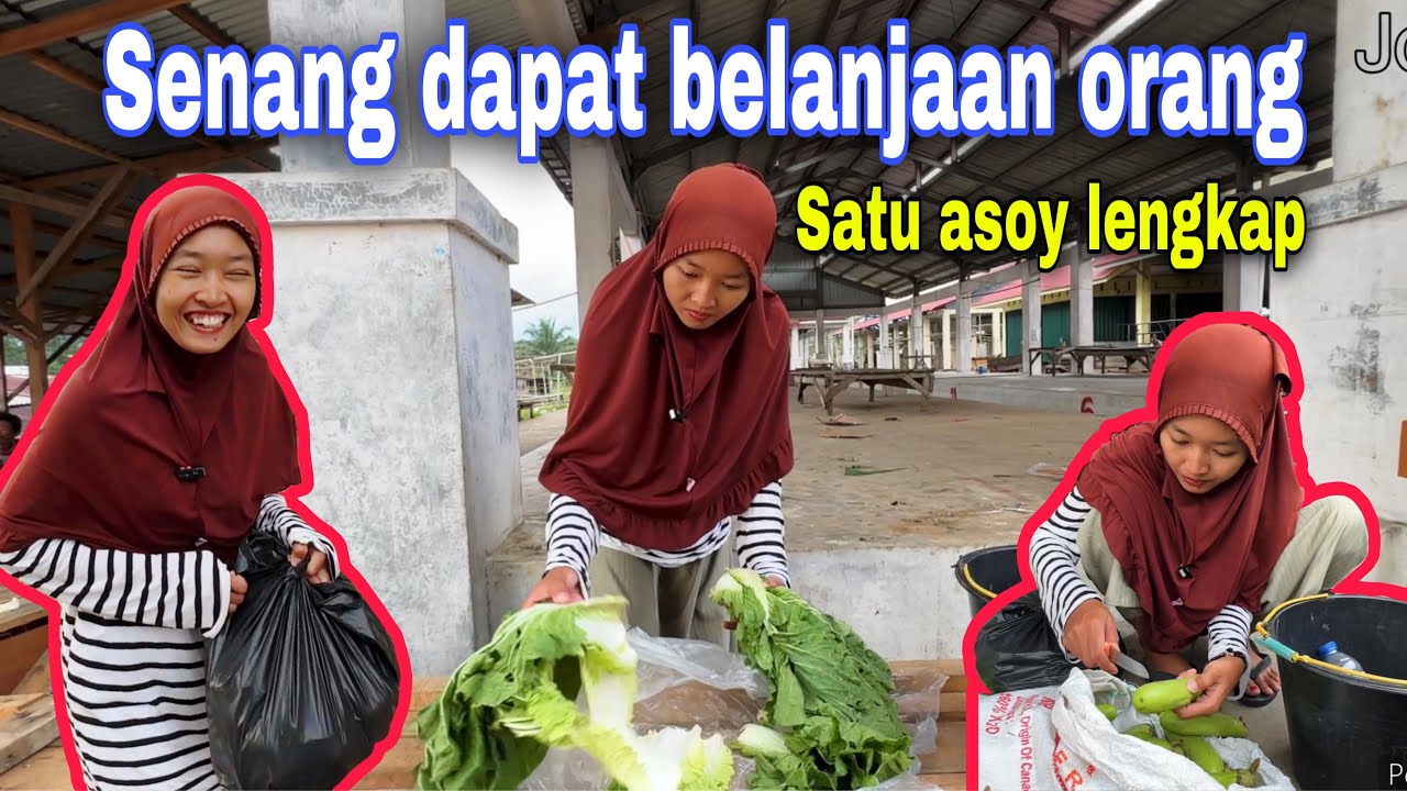 DAPAT BUNGKUSAN BELANJAAN⁉️ ISI NYA SUDAH LENGKAP TINGGAL DI SAYUR AJA