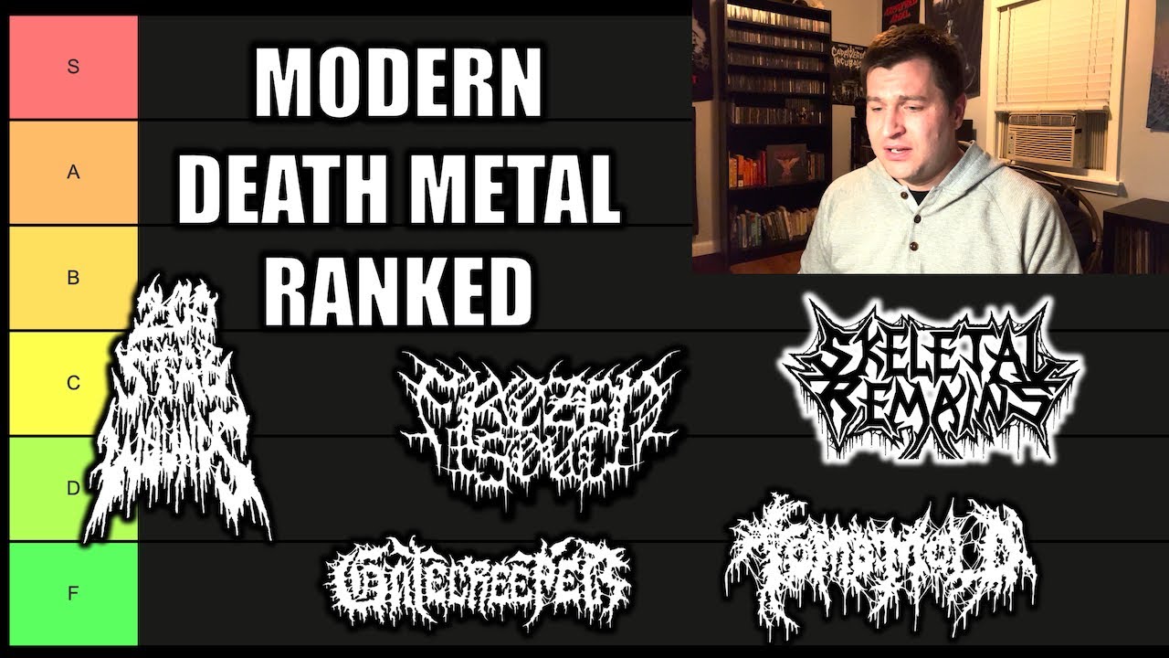 MODERN DEATH METAL BANDS RANKED (200 Stab Wounds, Tomb Mold, Gatecreeper, and more!)