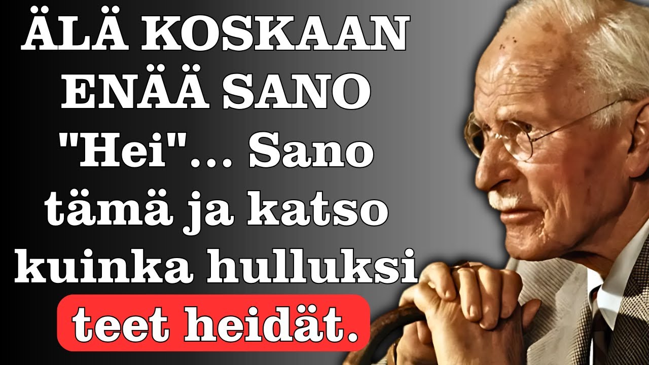 99,9% miehistä ei voi vastustaa, kun nainen sanoo näin | Carl Jung