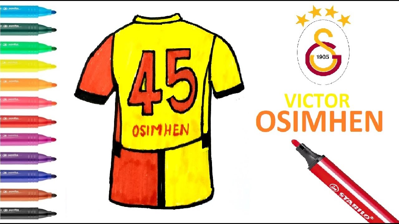 Kolay Victor Osimhen Galatasaray Forma &Ccedil;izimi I Forma Nasıl &Ccedil;izilir?