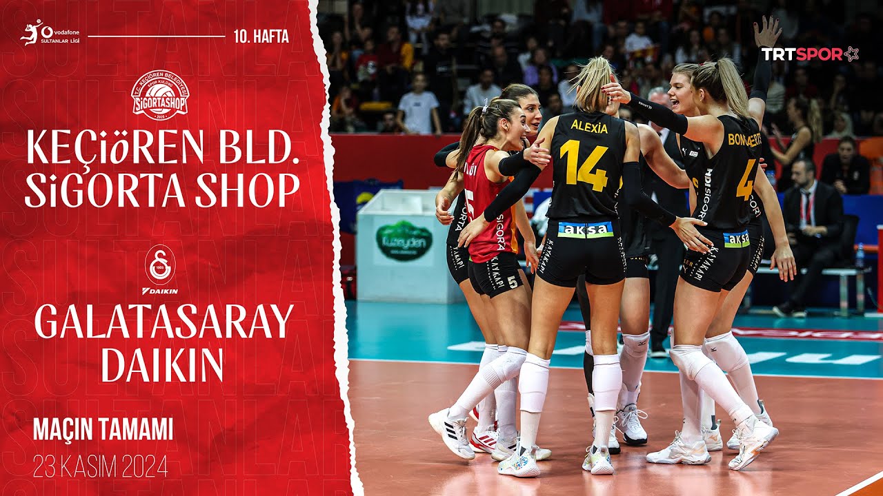 Maçın Tamamı | Sigorta Shop - Galatasaray Daikin 