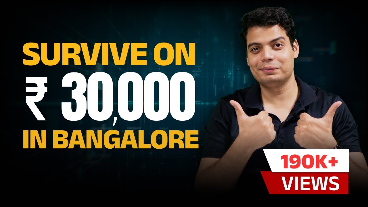 The REALITY of Living in BANGALORE under Rs 30,000 | Tanay Pratap Hindi