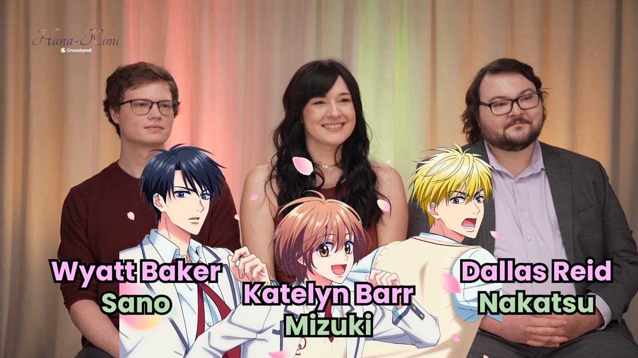 Hana-Kimi English voice actors on favorite lines, scenes and their anime crushes