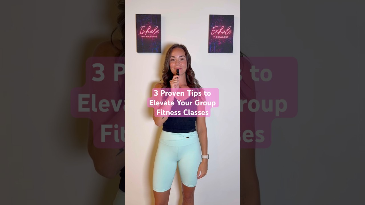 3 easy and simple ways to level up you cueing and coaching ↗️ #instructortips #fitnessinstructor