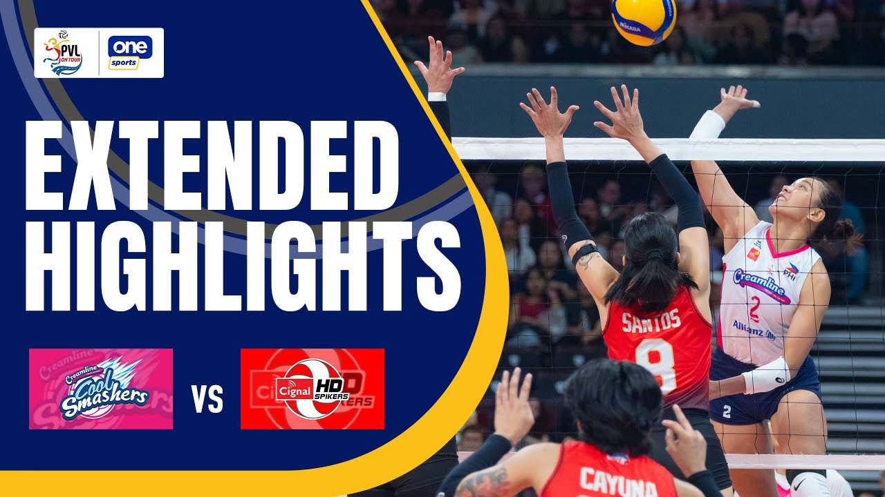 CREAMLINE vs. CIGNAL | EXTENDED HIGHLIGHTS | 2025 PVL ON TOUR BATTLE FOR 3RD