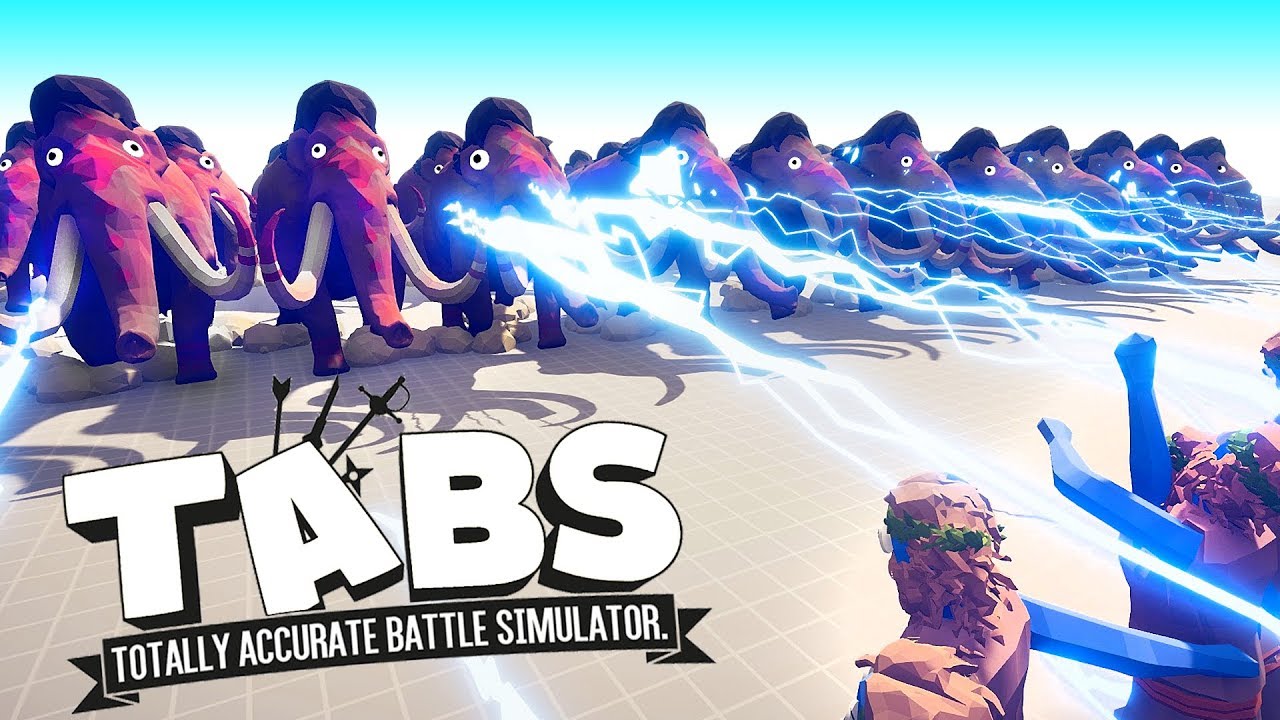 TABS - The MASSIVE MAMMOTH ARMY! Can It Be Defeated? - Totally Accurate Battle Simulator