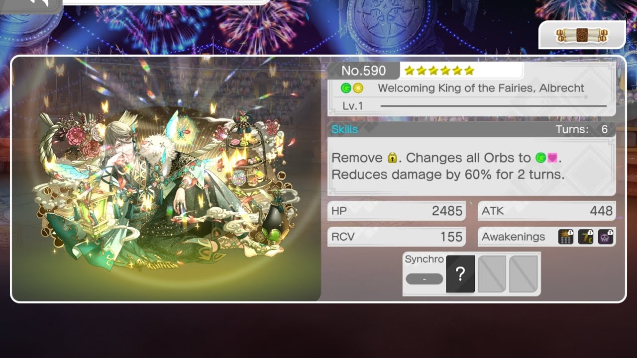 [PAD0] SP29 , Welcoming King of the Fairies, Albrecht