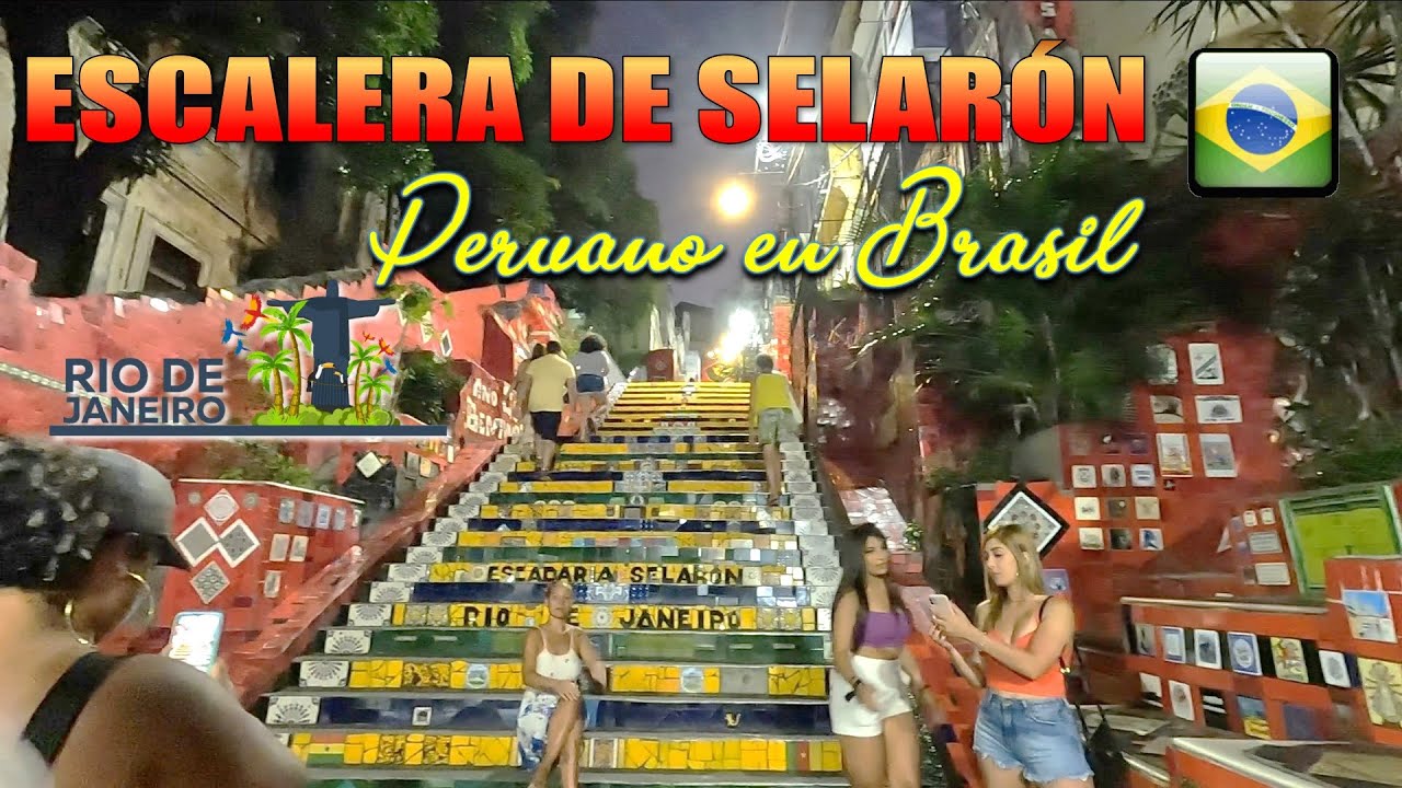 🇧🇷 ESCALERA DE SELARÓN  EN RIO DE JANEIRO - BRASIL