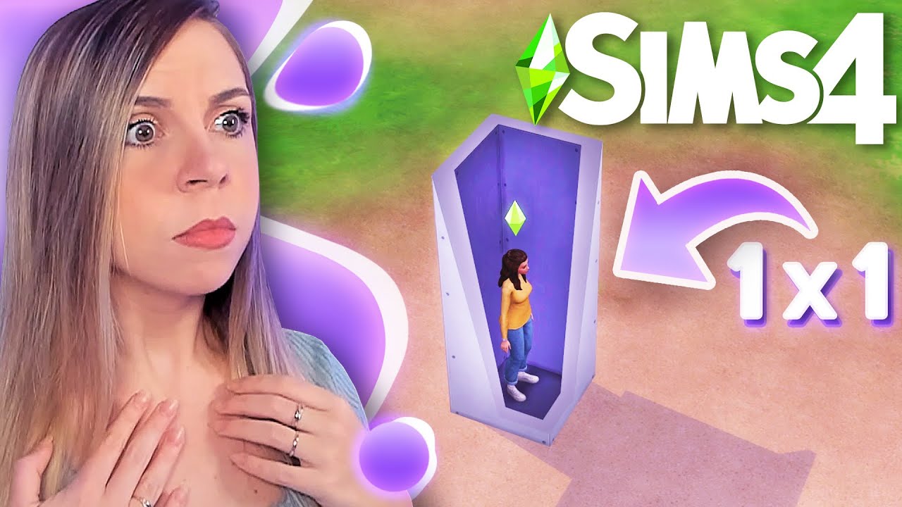 Ma Sim doit survivre dans 1 CARREAU ! - Challenge SIMS 4
