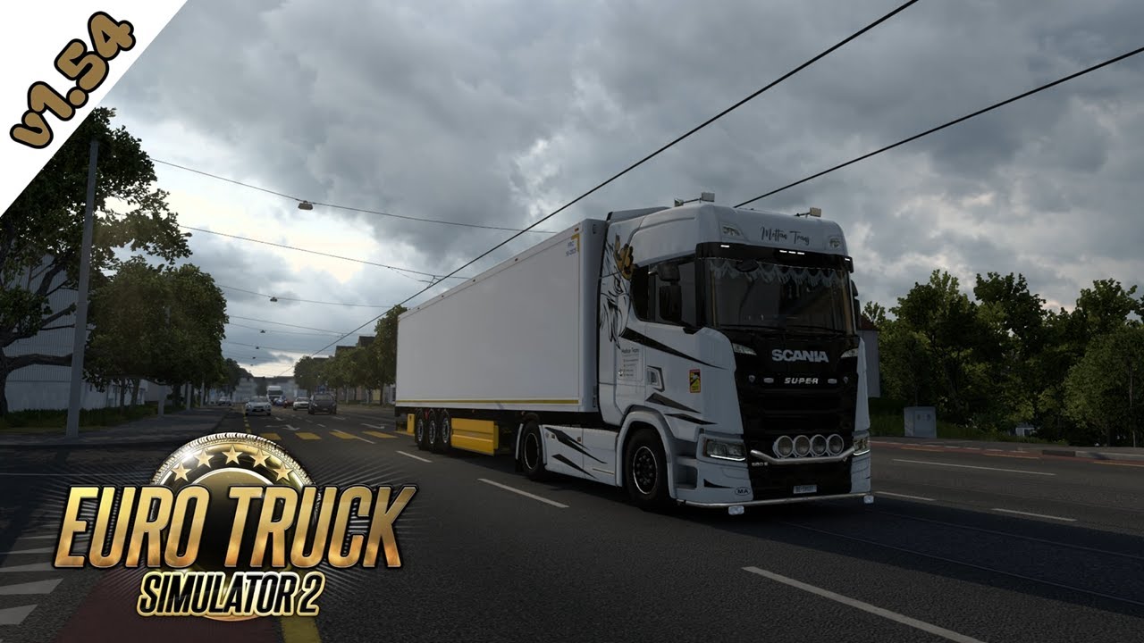 ETS2 | Scania 580S High Roof  | Bern(CH) ➡️ Dijon(F) 🔹v1.54