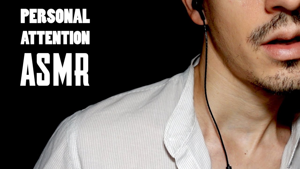 ASMR | Personal Attention, Tingly Mouth Sounds male, Face Massage (ITA/ENG ASMR)