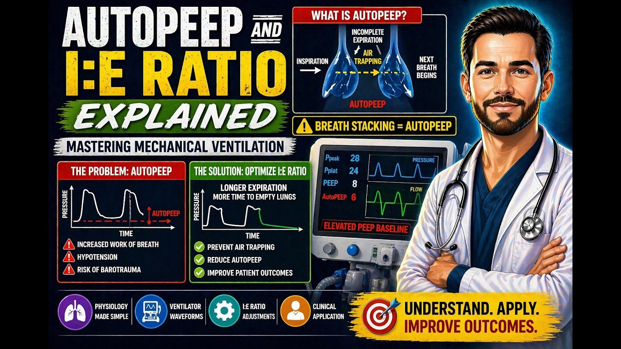 Объяснение AutoPEEP и соотношения I:E &mdash; освоение механической вентиляции легких