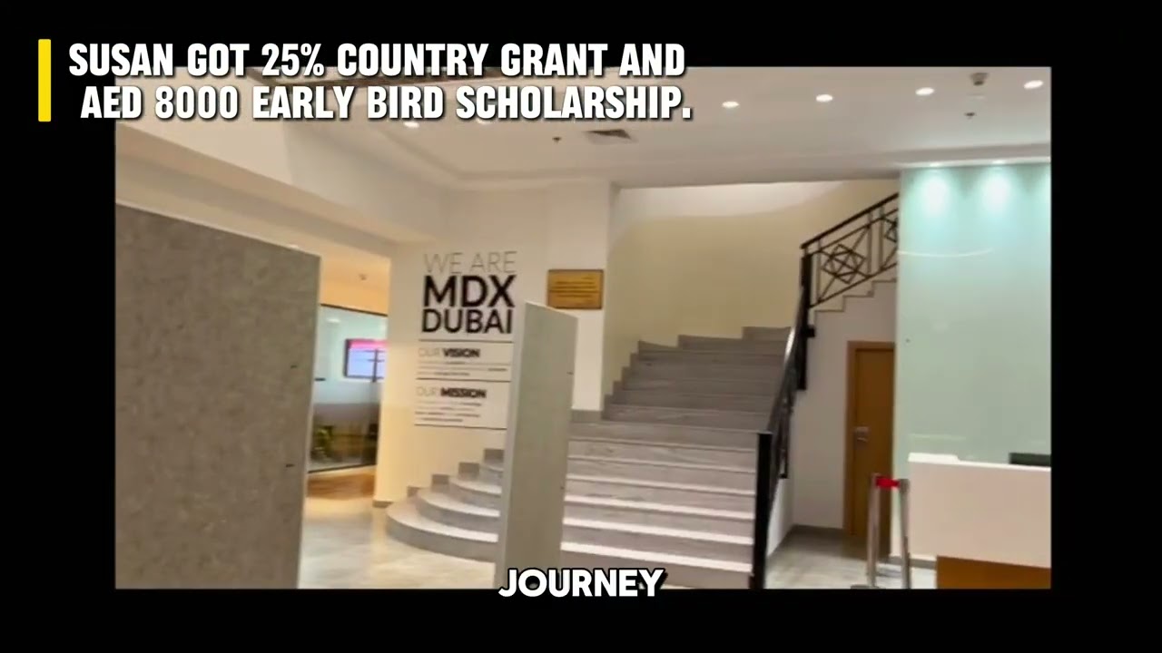 From India to Middlesex Dubai with Scholarship | Success Story 2026