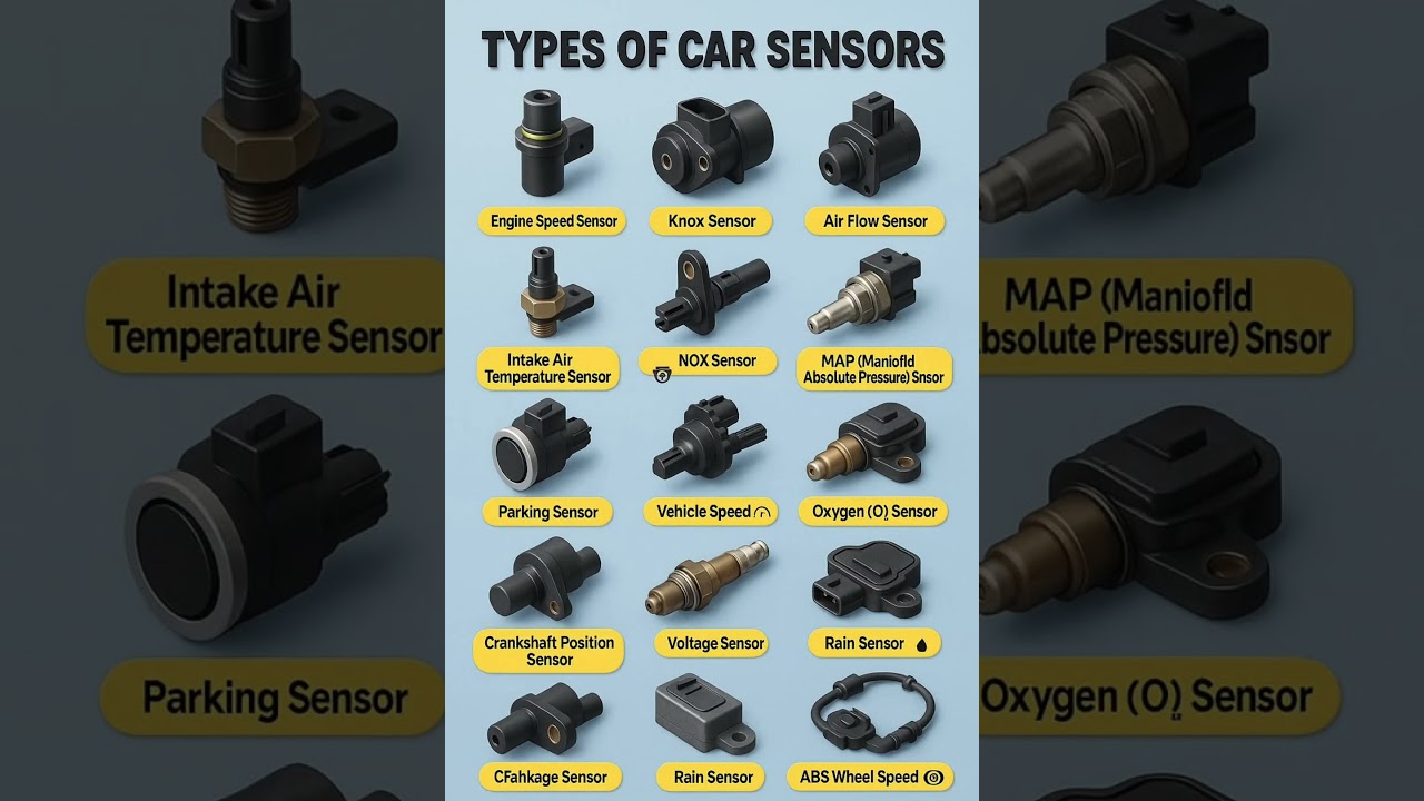 Types of Car Sensors | हर सेंसर का यूज़ क्या है?