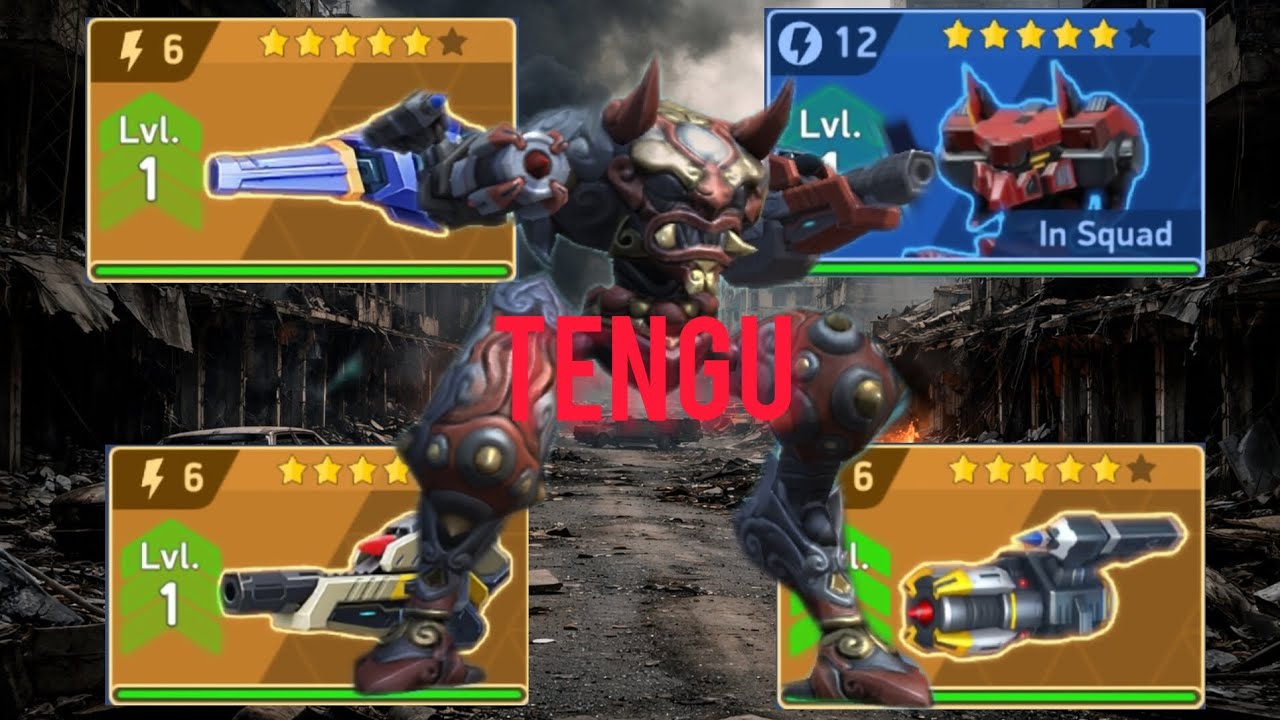 Tengu with viper,Gemini and quasher 6 ... 