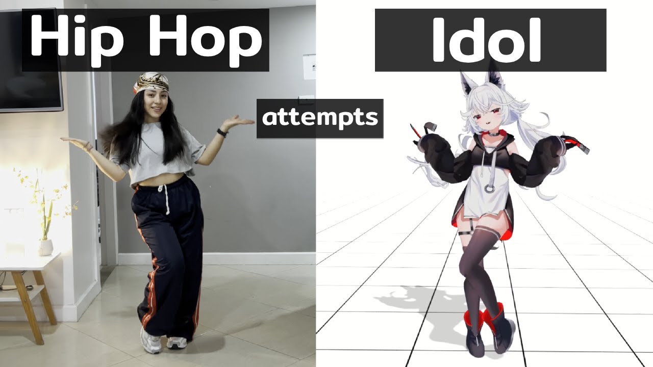 Hip Hop Dancer Tries Idol Dance - Idol Dance Yap