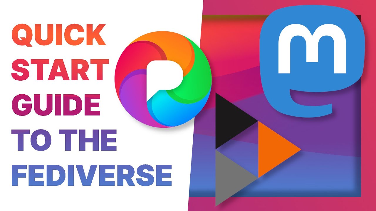 Mastodon, Peertube, Pixelfed: easily replace Twitter, Instagram and YouTube