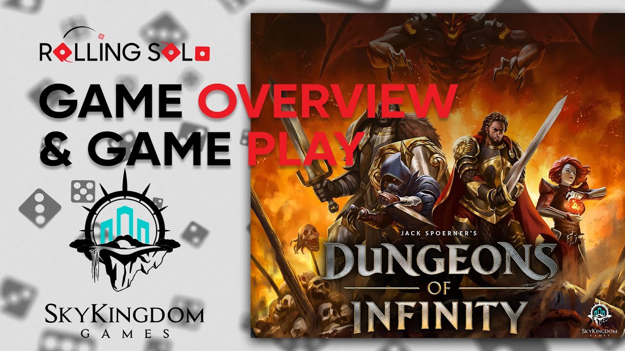 Dungeons of Infinity 2nd Edition | Kickstarter Preview | Game Overview & Gameplay