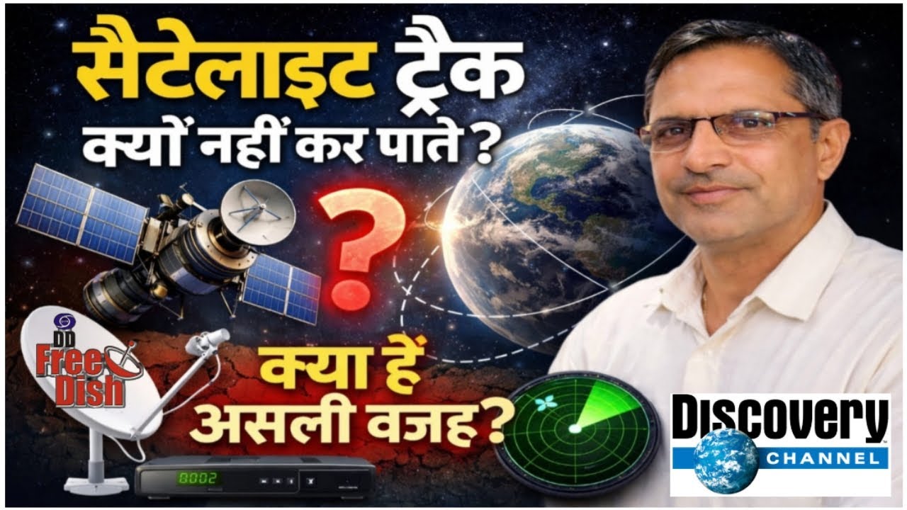 सैटेलाइट ट्रैक क्यों नहीं कर पाते 🤔? क्या हैं असली वजह ! ऐसे सैट करो डिश एंटेना । 