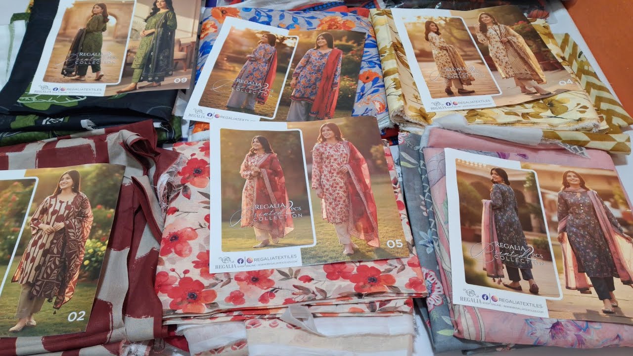 Regalia Printed | Shirt Dupatta | Lawn Collection 