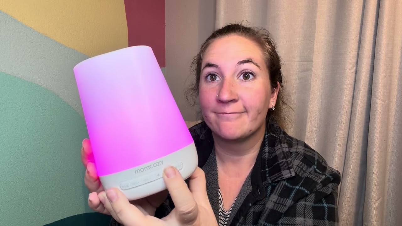 3 year update on my fav night light sound machine- Momcozy White Noise Machine for Baby Sleeping