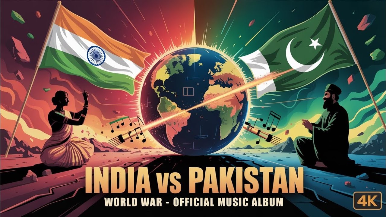 INDIA VS PAKISTAN WORLD WAR - Official Music Album (EchoVerse)
