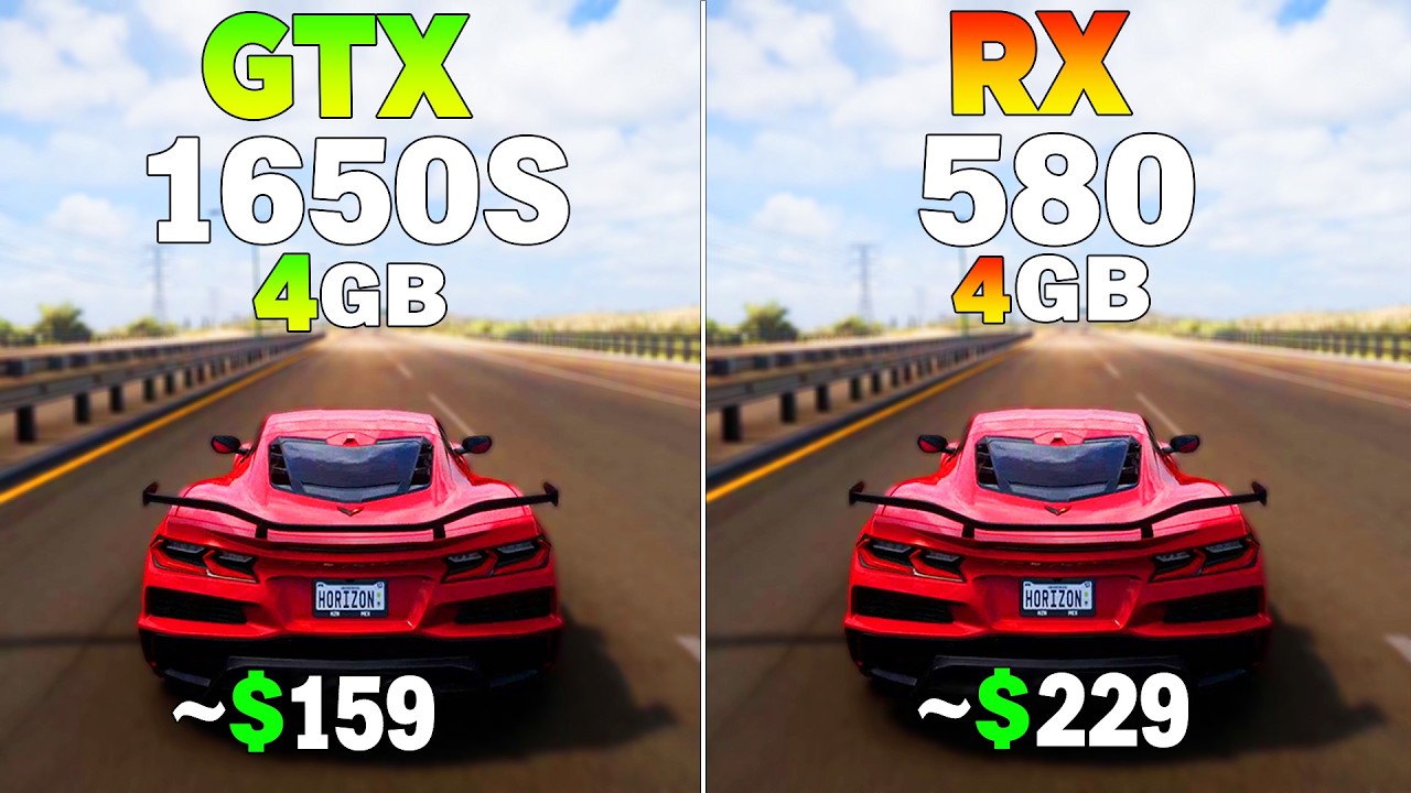 GTX 1650 Super vs RX 580 - Test in 12 Games