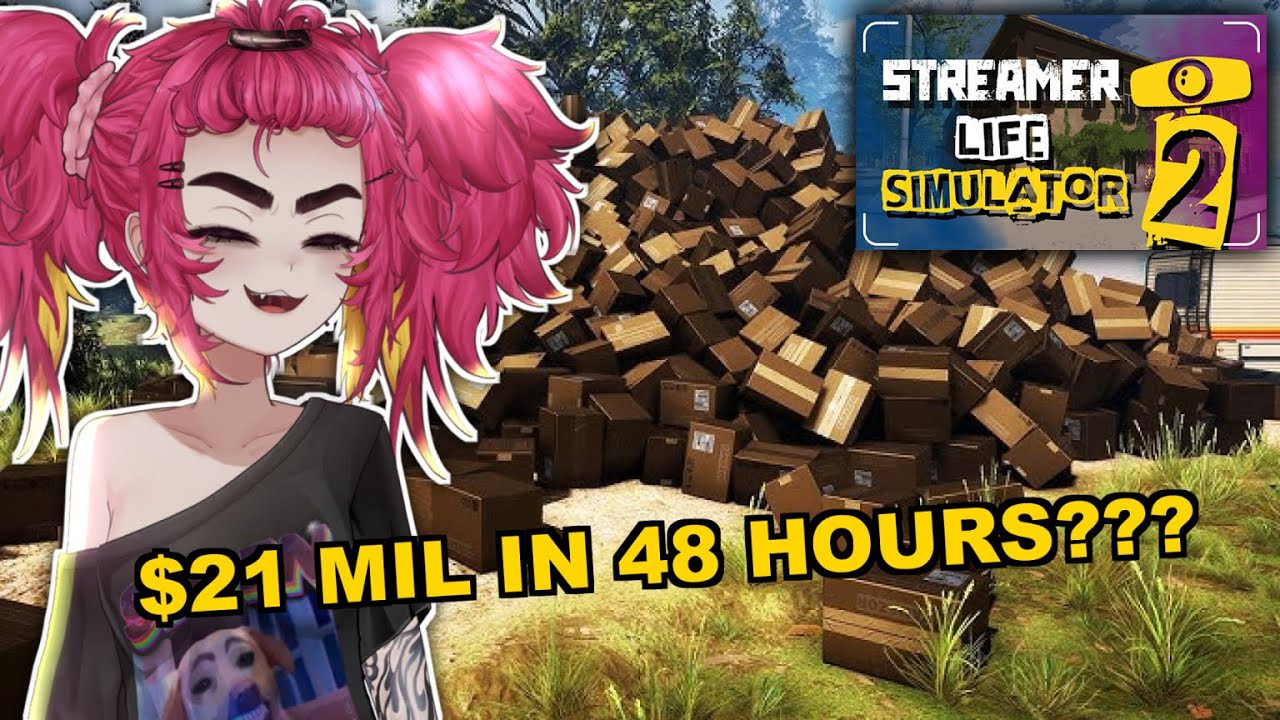 FIRST TIME Reacting to Lets Game it Out // Streamer Life simulator 2