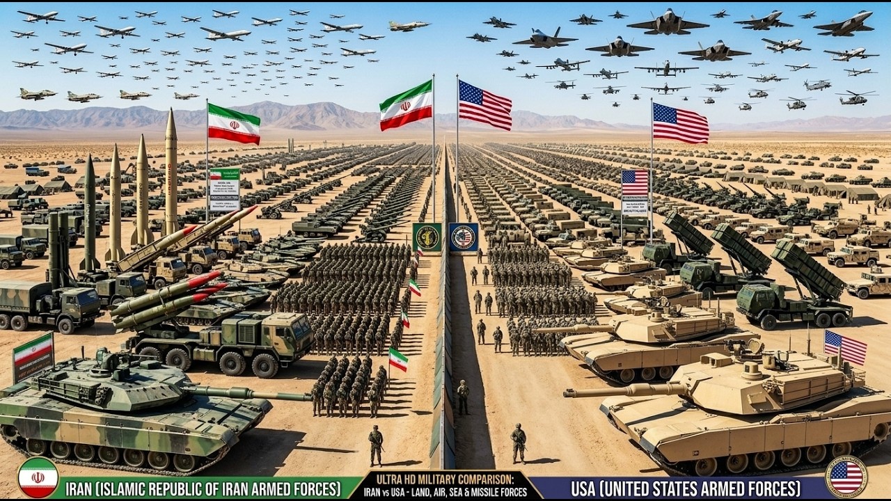 Iran  vs United State Weapons Big War