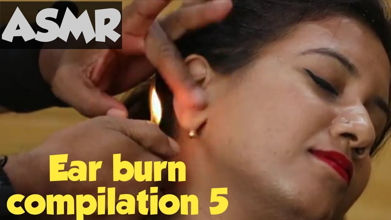 ASMR | Ear burn relaxation #5 | #Asmr #Asmrcrackcompilation #earburn