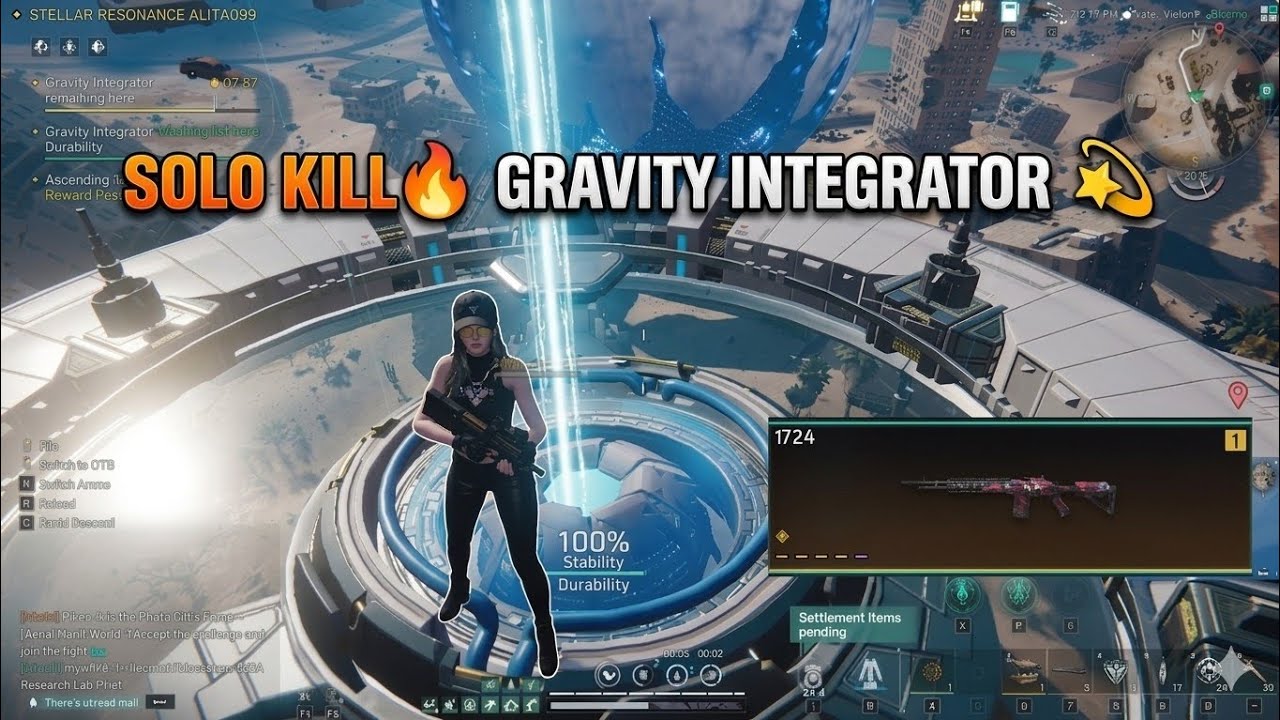 Solo kill 🔥 Gravity integrator ✨ Once Human 