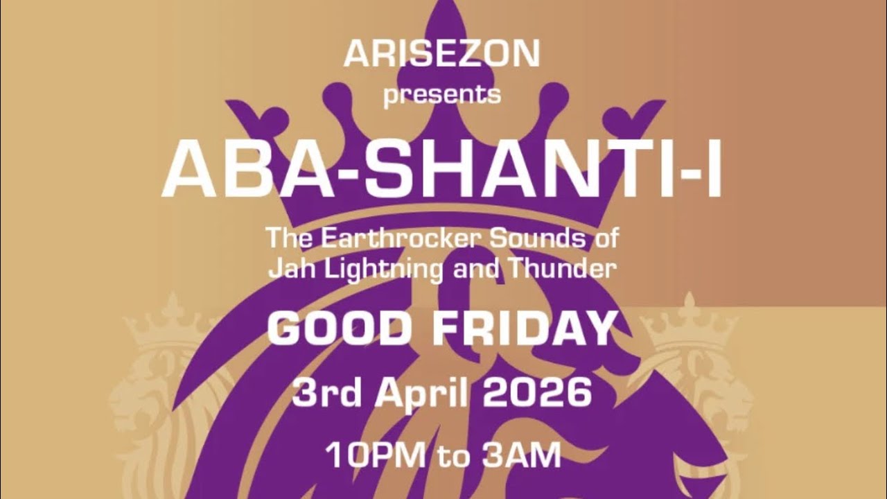 Aba shanti-I Sound System Earth Evolutionary Arts Hackney 2026 Good Friday 
